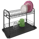 Artex Afdruiprek Black Globe - Zwart Metaal