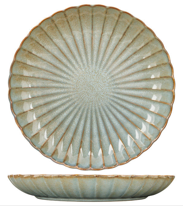 Cosy & Trendy Dinerborden Astera Ocean Blauw - ø 27.5 cm - 4 Stuks