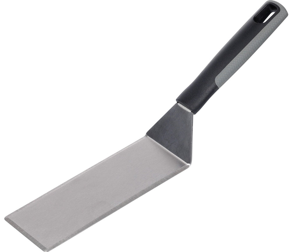 Cookinglife BBQ Spatel Fire & Flavour RVS 35 cm - Grill Spatel Zwart/Grijs