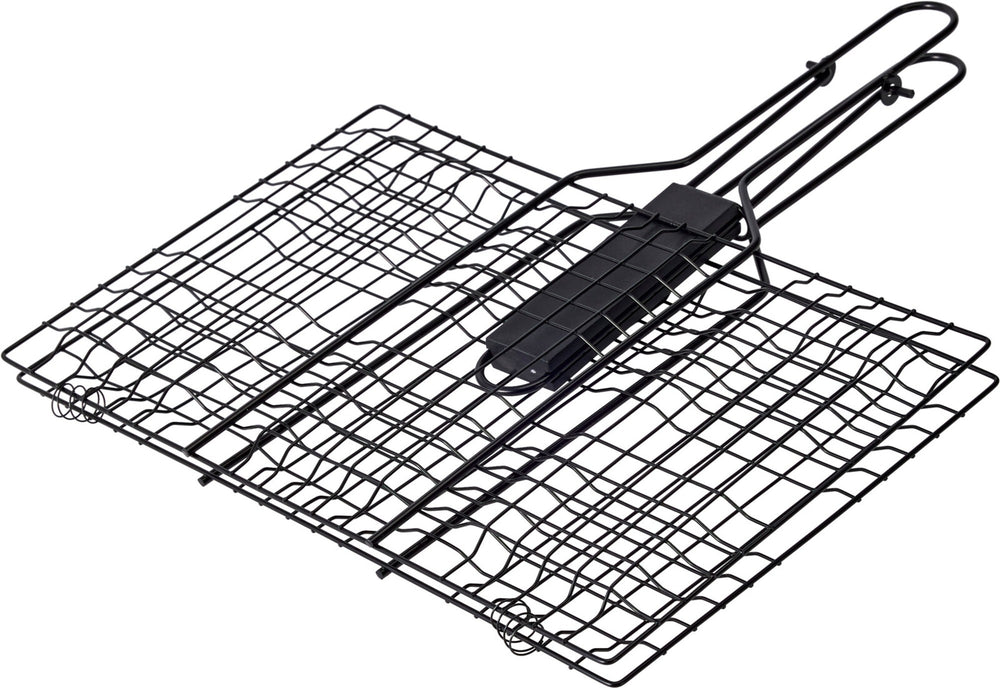 Cookinglife BBQ Hamburgergrill Fire & Flavour 32.5 x 22 cm - Non-Stick Metaal