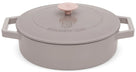 Berlinger Haus Hapjespan / Sauteerpan Taupe - Gietijzer - ø 26 cm - geschikt voor alle warmtebronnen - geëmailleerde anti-aanbaklaag