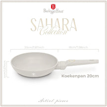 Berlinger Haus Koekenpan Mat Crème ø 20 cm - geschikt voor alle warmtebronnen - standaard anti-aanbaklaag