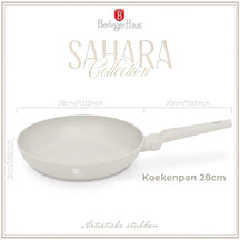 Berlinger Haus Koekenpan Mat Crème ø 28 cm - geschikt voor alle warmtebronnen - standaard anti-aanbaklaag