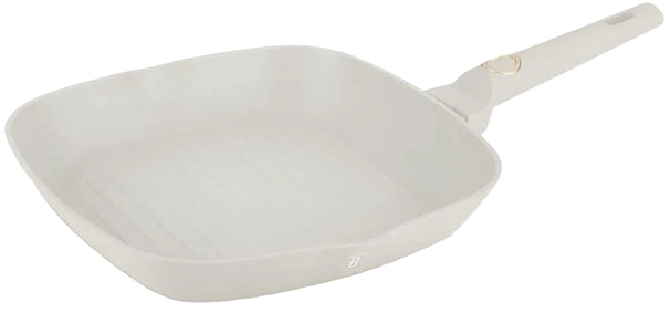 Berlinger Haus Grillpan Mat Crème 28 x 28 cm - geschikt voor alle warmtebronnen - standaard anti-aanbaklaag