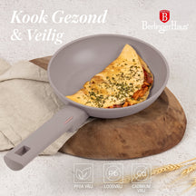 Berlinger Haus Koekenpan Taupe ø 20 cm - geschikt voor alle warmtebronnen - standaard anti-aanbaklaag
