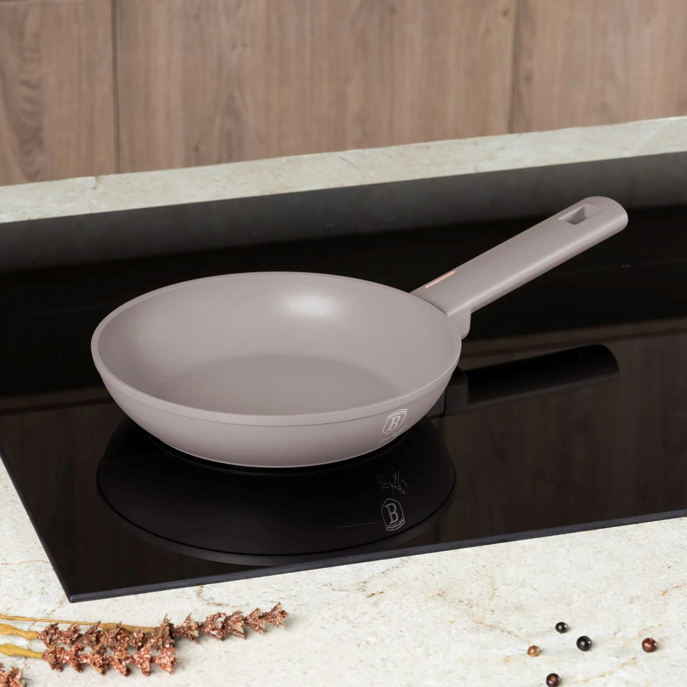 Berlinger Haus Koekenpan Taupe ø 20 cm - geschikt voor alle warmtebronnen - standaard anti-aanbaklaag