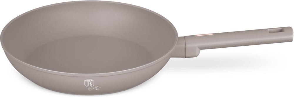 Berlinger Haus Koekenpan Taupe ø 28 cm - geschikt voor alle warmtebronnen - standaard anti-aanbaklaag