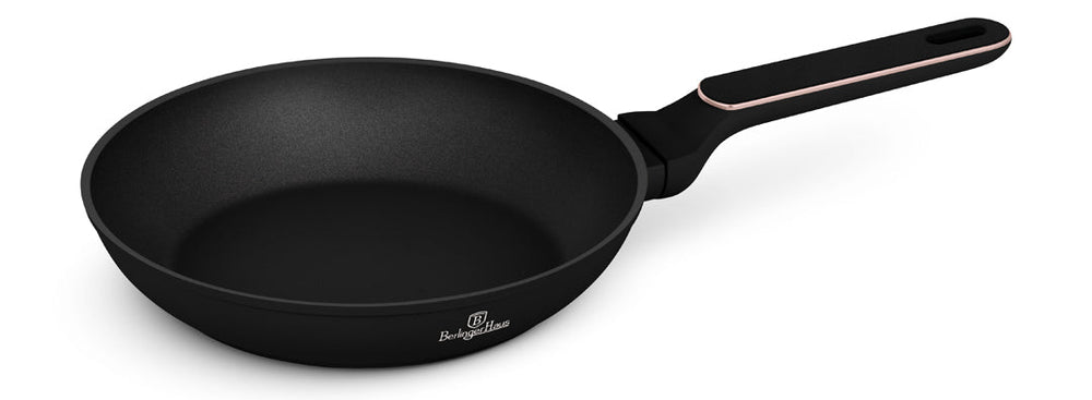 Berlinger Haus Koekenpan Zwart Rosègoud ø 24 cm - geschikt voor alle warmtebronnen - standaard anti-aanbaklaag