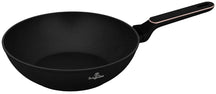 Berlinger Haus Wokpan Zwart Roségoud ø 28 cm - geschikt voor alle warmtebronnen - standaard anti-aanbaklaag