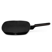 Berlinger Haus Grillpan Zwart Rosègoud 28 x 28 cm - geschikt voor alle warmtebronnen - standaard anti-aanbaklaag