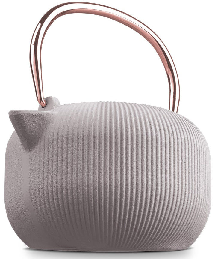 Berlinger Haus Theepot met RVS Filter - Gietijzer Taupe - 1 Liter