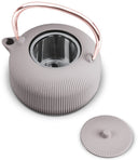 Berlinger Haus Theepot met RVS Filter - Gietijzer Taupe - 1 Liter