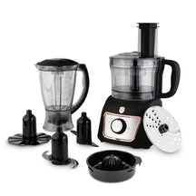 Berlinger Haus Keukenmachine / Foodprocessor 8-in-1 Zwart Roségoud - 500W