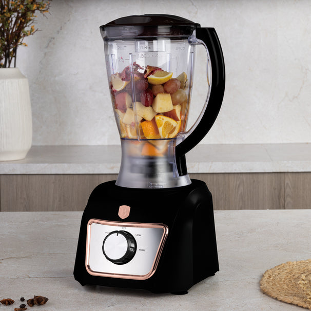 Berlinger Haus Keukenmachine / Foodprocessor 8-in-1 Zwart Roségoud - 500W