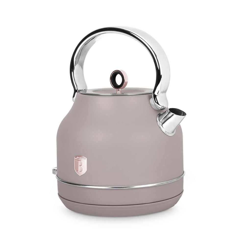 Berlinger Haus Waterkoker Taupe - met Thermometer - 1.7 Liter - 2200W