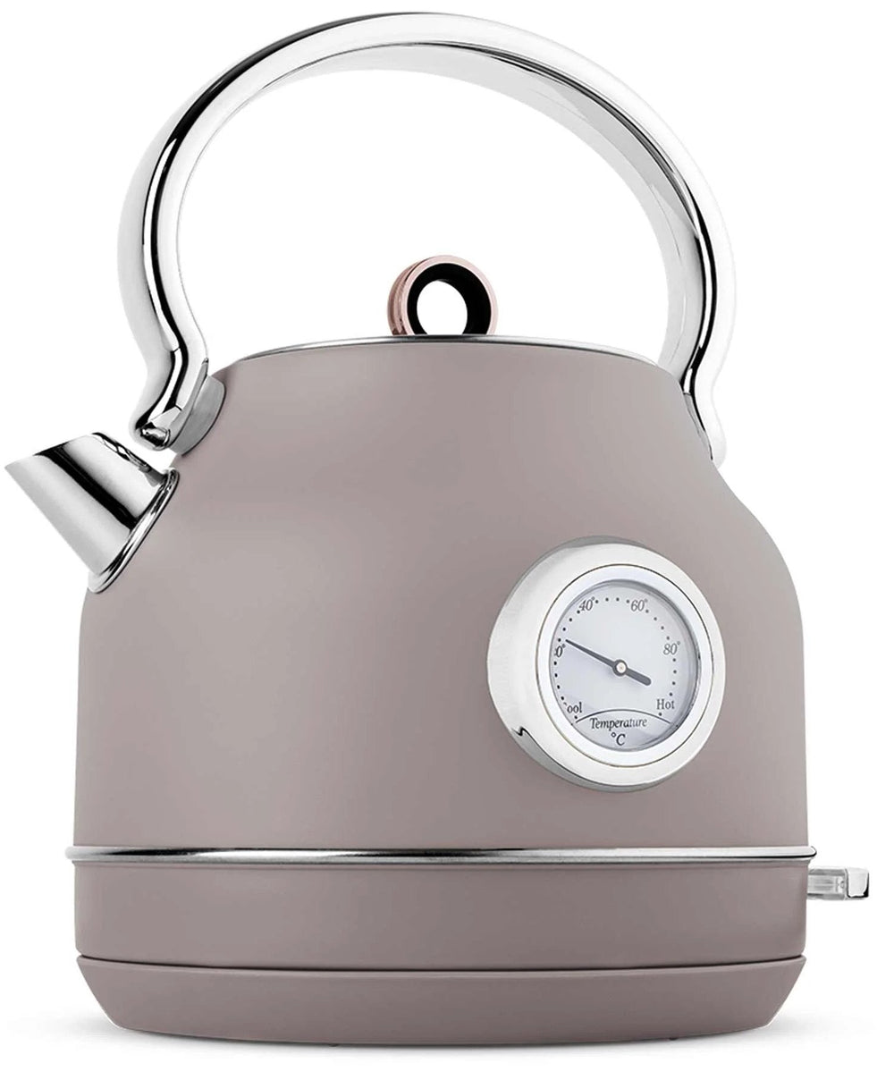 Berlinger Haus Waterkoker Taupe - met Thermometer - 1.7 Liter - 2200W