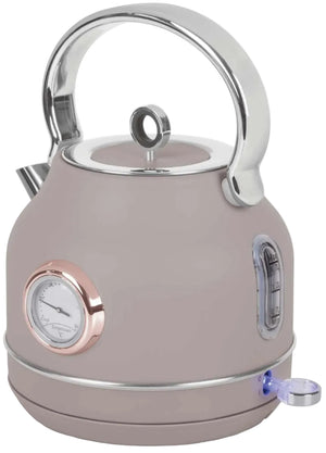 Berlinger Haus Waterkoker Taupe - met Thermometer - 1.7 Liter - 2200W