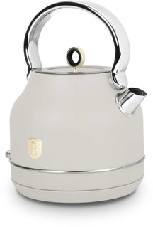 Berlinger Haus Waterkoker Mat Crème - met Thermometer - 1.7 Liter - 2200W