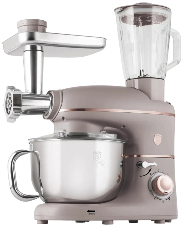 Berlinger Haus Multifunctionele Keukenmachine Taupe - 4-in-1 - 1500W