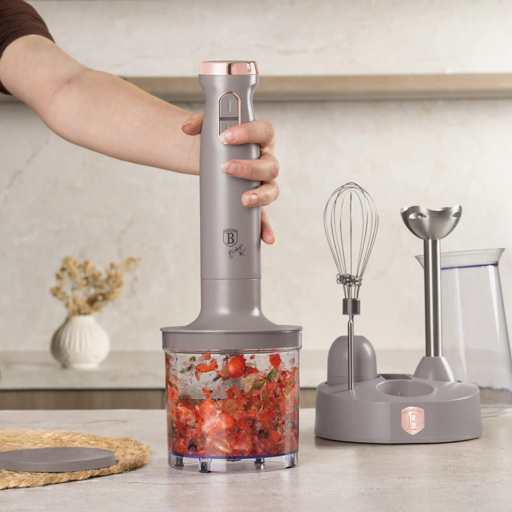 Berlinger Haus Staafmixer set Taupe – 6-in-1 – 800 W