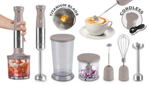 Berlinger Haus Draadloze Staafmixer set Taupe – 6-in-1 – 800 W