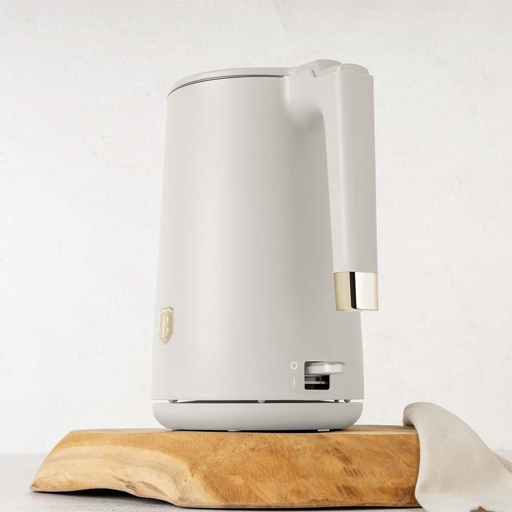 Berlinger Haus Waterkoker Dubbelwandig Mat Crème - 1.7 Liter - 1800W