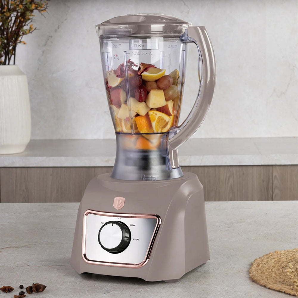 Berlinger Haus Keukenmachine / Foodprocessor 8-in-1 Taupe - 500W