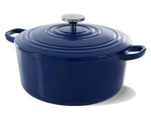 BK Braadpan Bourgogne Royal Blue Gietijzer ø 24 cm / 4.2 Liter