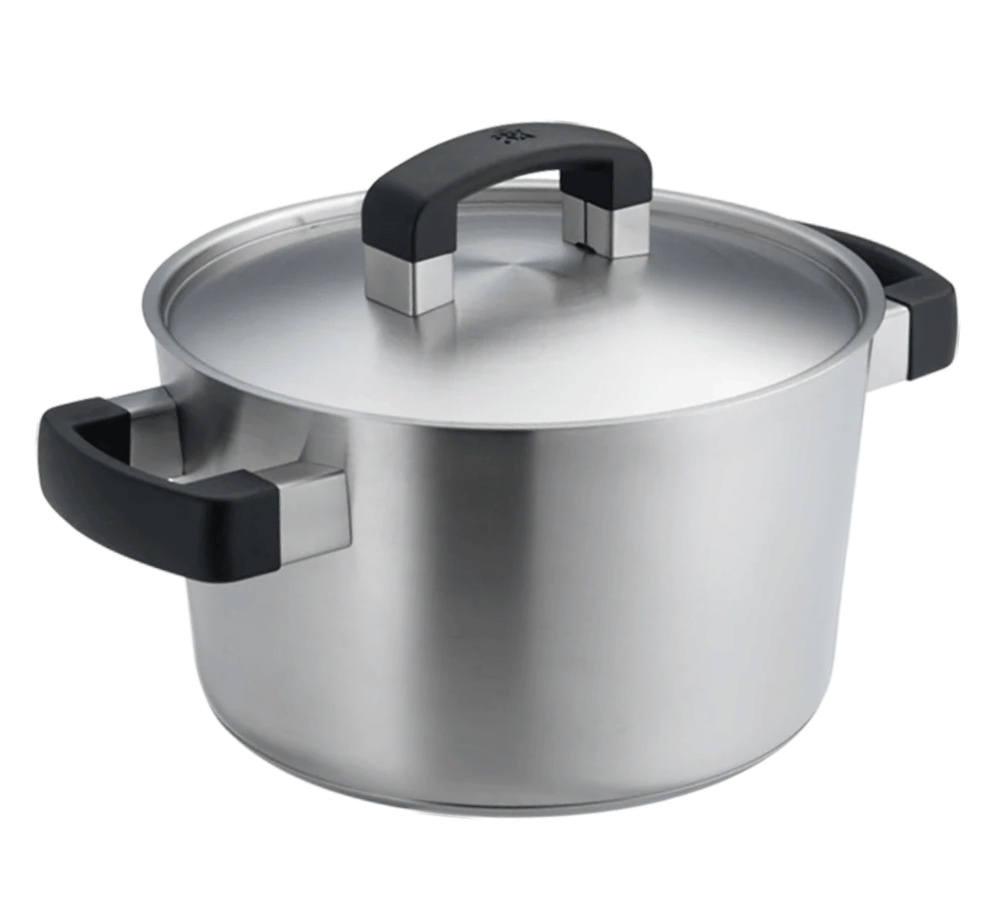 BK Pannenset Conical Cool 5-delig - RVS - Kookpan ø 16, 18, 20, 24 cm & Steelpan ø 16 cm