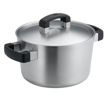 BK Pannenset Conical Cool 5-delig - RVS - Kookpan ø 16, 18, 20, 24 cm & Steelpan ø 16 cm