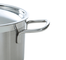 BK Pannenset Marmite 4-delig - RVS - Kookpan ø 16, 18, 20 cm & Steelpan ø 16 cm
