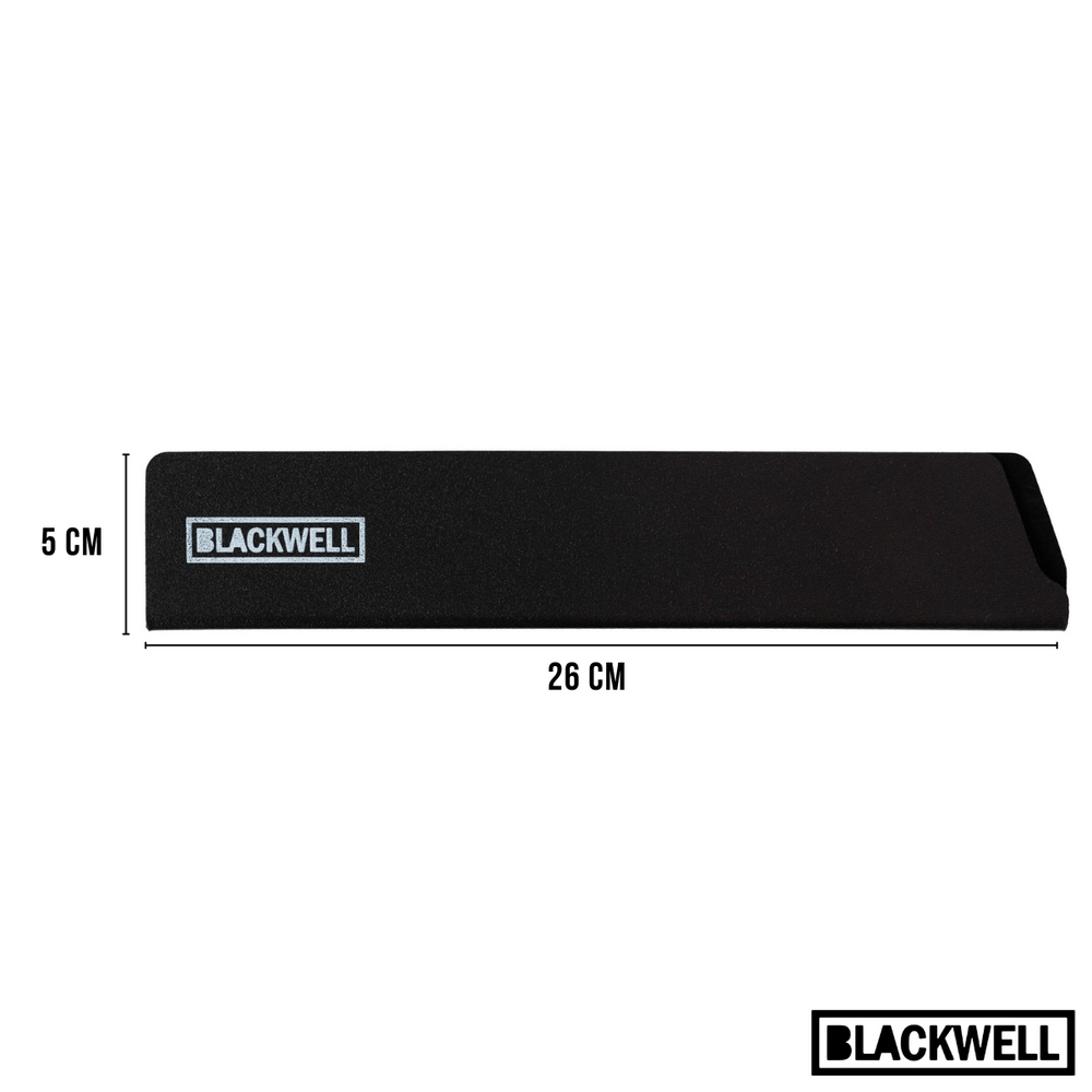 Blackwell Mesbeschermer - Universeel - Zwart - Voor messen met een lemmet tot 26 cm
