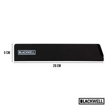 Blackwell Mesbeschermer - Universeel - Zwart - Voor messen met een lemmet tot 26 cm