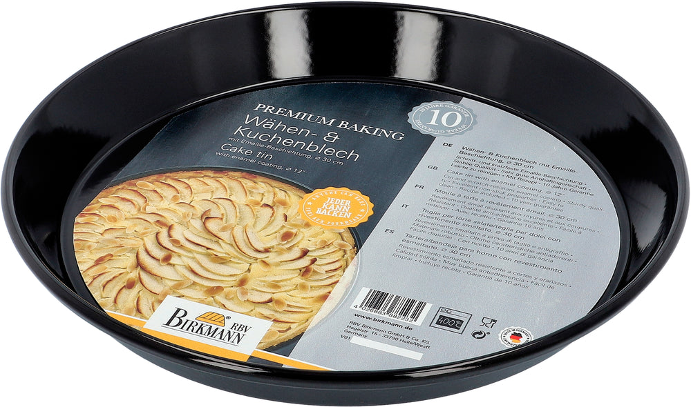 Birkmann Taartvorm / Bakvorm / Quichevorm Premium Baking - Geëmailleerde bodem ø 30 x 4 cm
