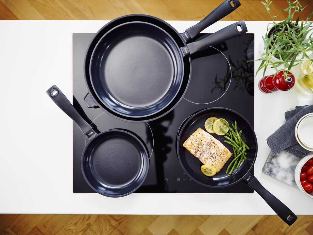 Beka Koekenpannenset Energy R 3-Delig - ø 20, 24 & 28 cm - keramische anti-aanbaklaag