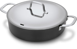 Beka Hapjespan / Sauteerpan met deksel Maestro Alu ø 28 cm - keramische anti-aanbaklaag