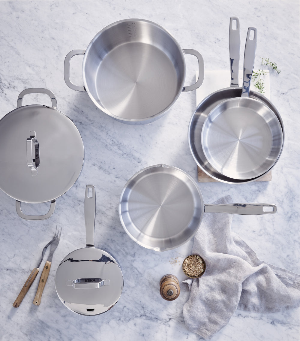 Beka Soeppan Maestro RVS met deksel ø 24 cm / 7.4 liter - geschikt voor alle warmtebronnen