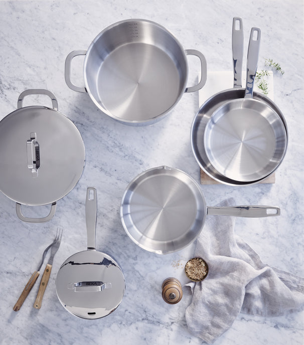 Beka Steelpan Maestro RVS ø 18 cm / 2.3 liter - geschikt voor alle warmtebronnen