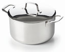 Beka Kookpan Maestro RVS met deksel ø 24 cm / 5.1 liter - geschikt voor alle warmtebronnen