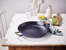 Beka Paella pan met 2 zijgrepen Mandala Gietijzer ø 36 cm - keramische anti-aanbaklaag - geschikt voor alle warmtebronnen
