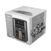 BerlingerHaus Airfryer XXXL Mat Antraciet - met Kijkvenster - 8 Liter - 1650W