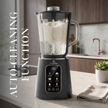 BerlingerHaus Blender Digitaal Mat Antraciet - Glazen Kan - 1.5 Liter - 1000W
