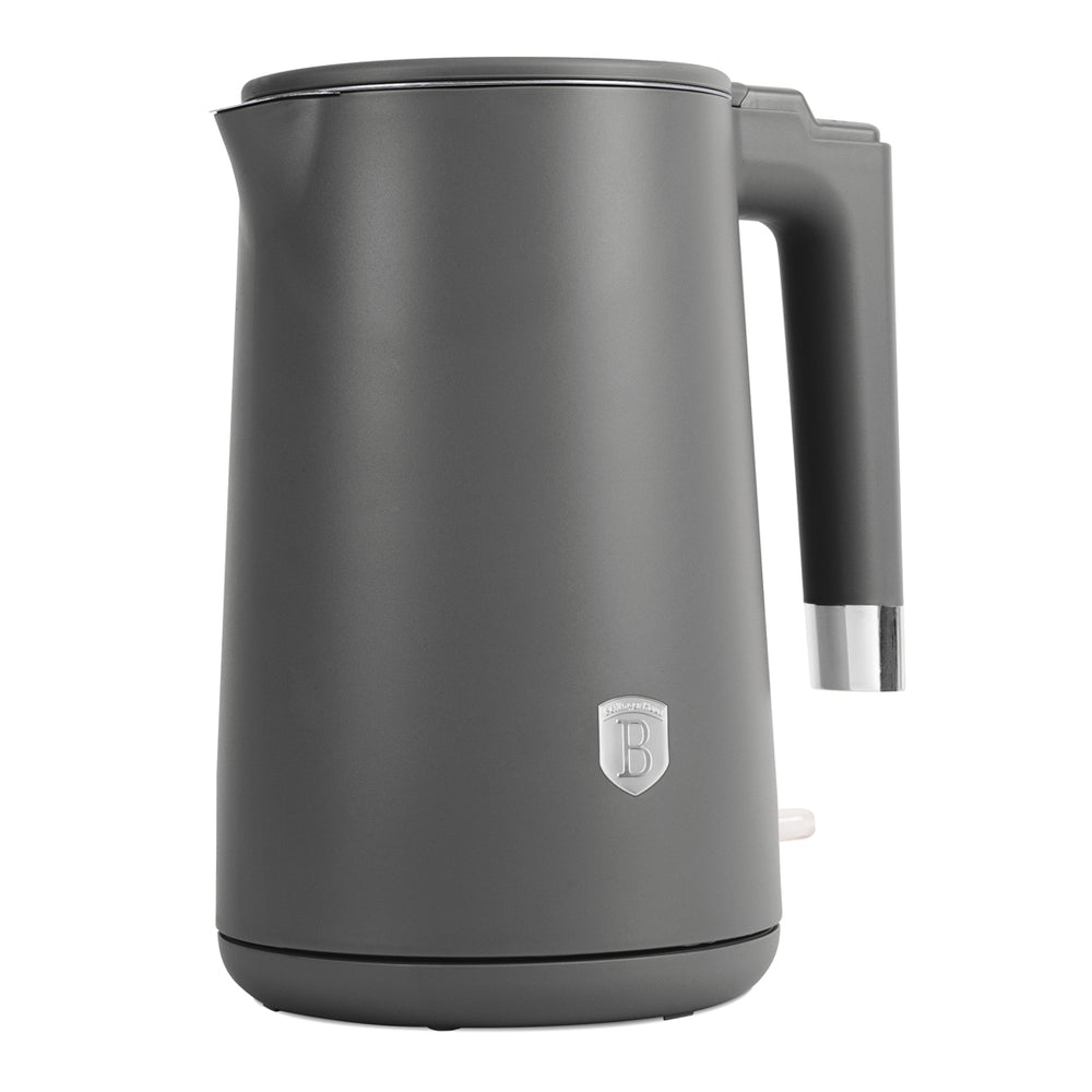 BerlingerHaus Waterkoker Dubbelwandig Mat Antraciet - 1.7 Liter - 1800W