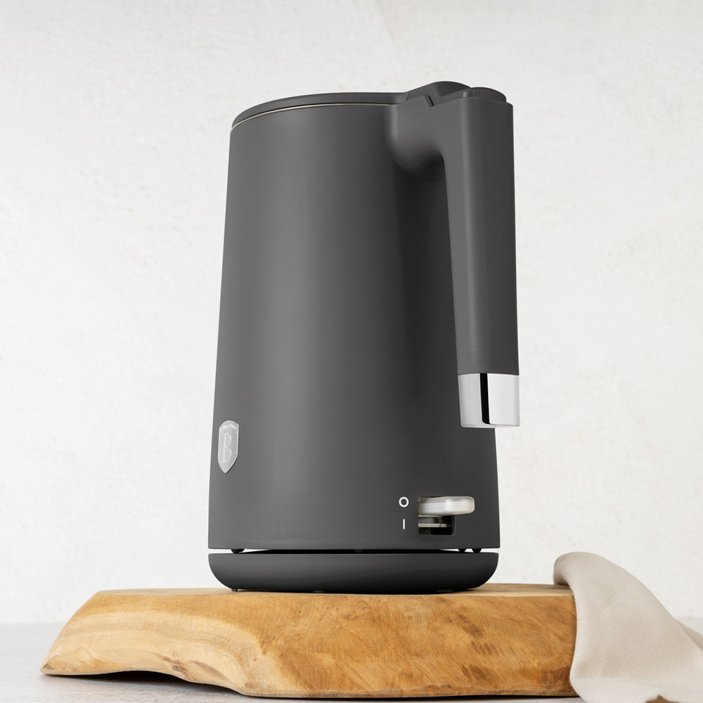 BerlingerHaus Waterkoker Dubbelwandig Mat Antraciet - 1.7 Liter - 1800W
