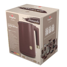 BerlingerHaus Waterkoker Dubbelwandig Mat Bordeaux - 1.7 Liter - 1800W