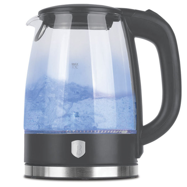 BerlingerHaus Waterkoker Glas Mat Antraciet - 1.7 Liter - 2200W