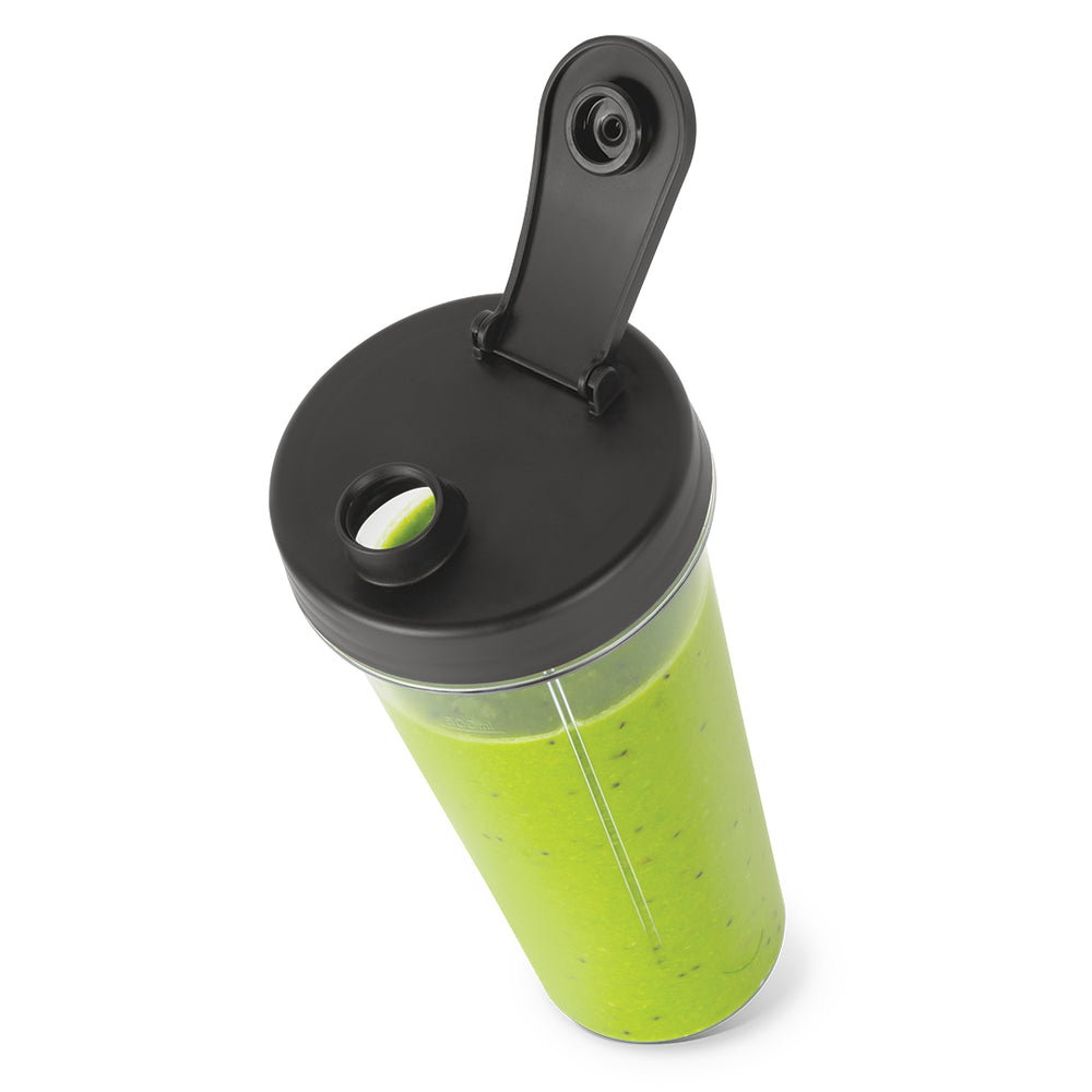 BerlingerHaus Smoothie Blender to Go Mat Antraciet - Inclusief 2 Bekers - 320W