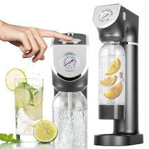 BerlingerHaus Bruiswatermaker Mat Antraciet - Barometer - Inclusief 2 Flessen
