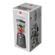 BerlingerHaus Blender Mat Antraciet - Glazen Kan - 1.5 Liter - 1000W