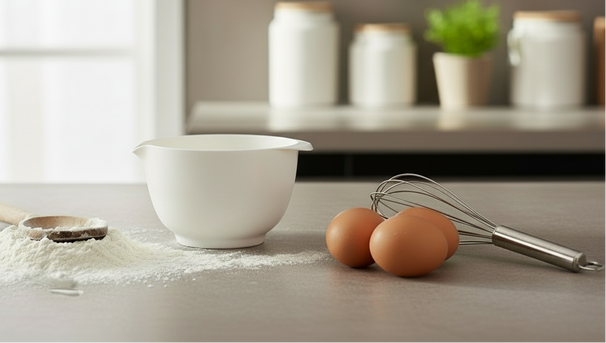 Birkmann Mengkom / Beslagkom Colour bowls - White - 1.5 Liter